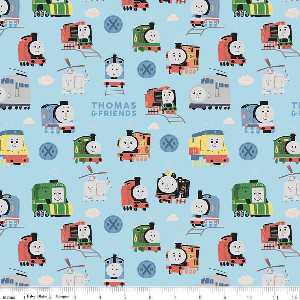 Riley Blake Licensed Thomas & Friends Sodor Railway Main C15080- Fabric
